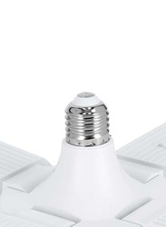 Olsenmark LED Energy Saving Lamp with Fan, OMESL2777, White