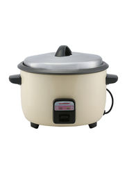 Olsenmark 4.2L Electric Rice Cooker with Steamer, 1600W, OMRC2205, Off White