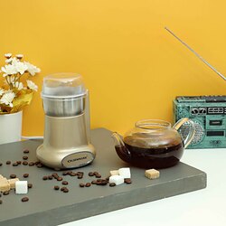 Olsenmark Electric Coffee Grinder, 200W, OMCG2227, Gold
