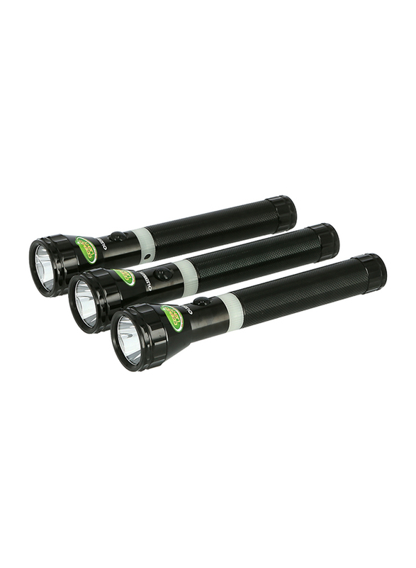 

Olsenmark 3-in-1 Rechargeable LED Flashlight, 215mm, OMFL2676, Black