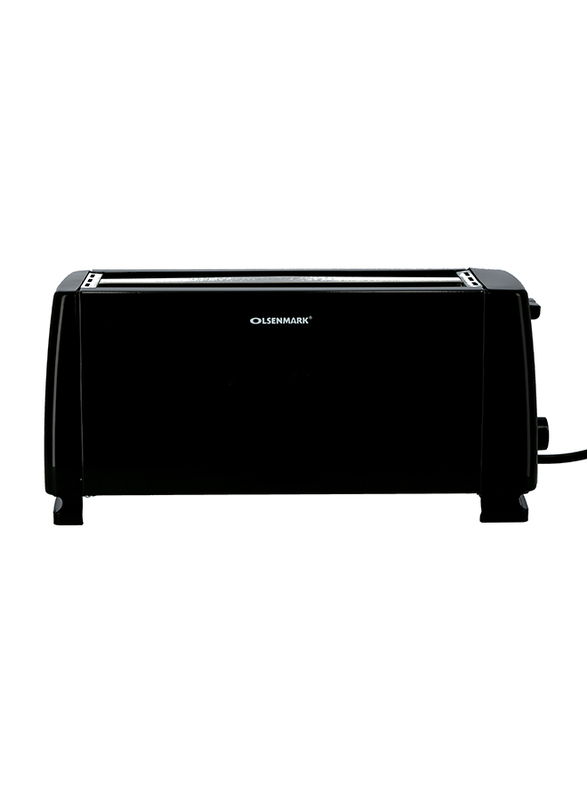 Olsenmark 4 Slices Bread Toaster, OMBT2399, Black