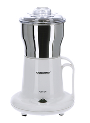 Olsenmark 300ml Electric Coffee Grinder, 2000W, OMCG2145, White/Silver