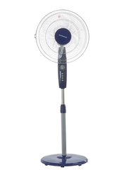 Olsenmark 16-inch Stand Fan, 60W, OMF1697, Dark Blue