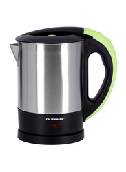 Olsenmark 1L Electric Stainless Steel Kettle, 2200W, OMK2253, Silver