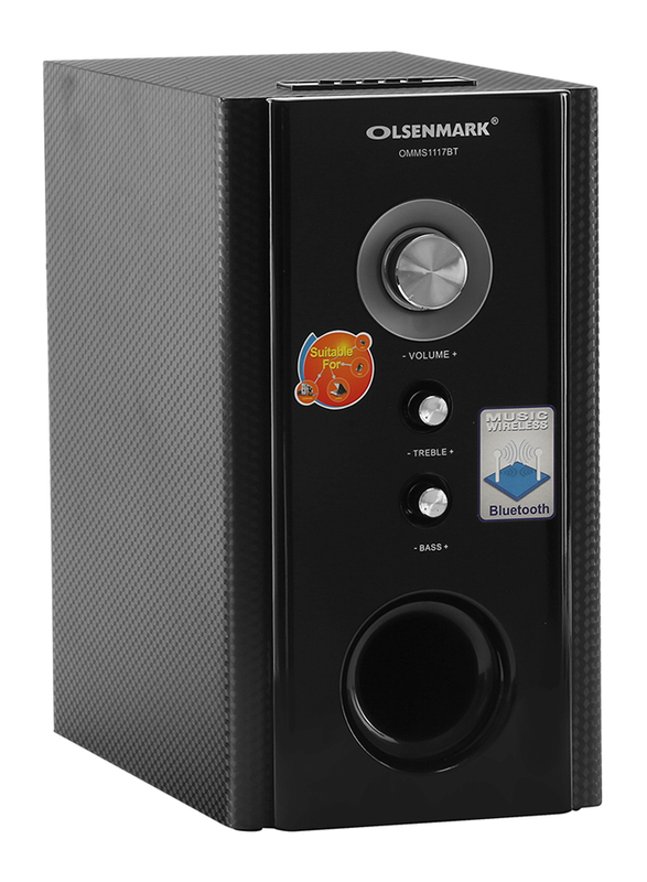Olsenmark 2.1 Channel Home Theatre System, OMMS1117, Black