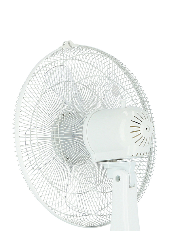 Olsenmark 16-inch Table Fan, 60W, OMF1699, Grey/White