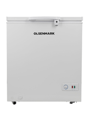 Olsenmark 170L Chest Portable Freezer Refrigerator, OMCF5003, White