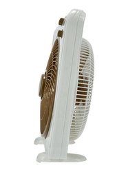 Olsenmark 12-inch Electric Box Fan, 45W, OMF1759, Brown