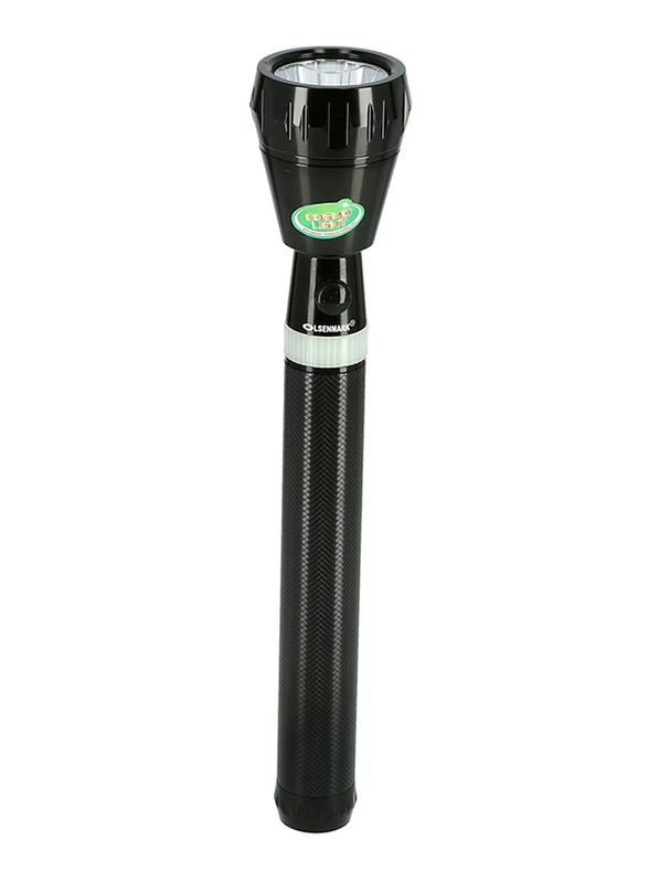 Olsenmark Rechargeable LED Flashlight Set, 3 Piece, OMFL2604, Black/White