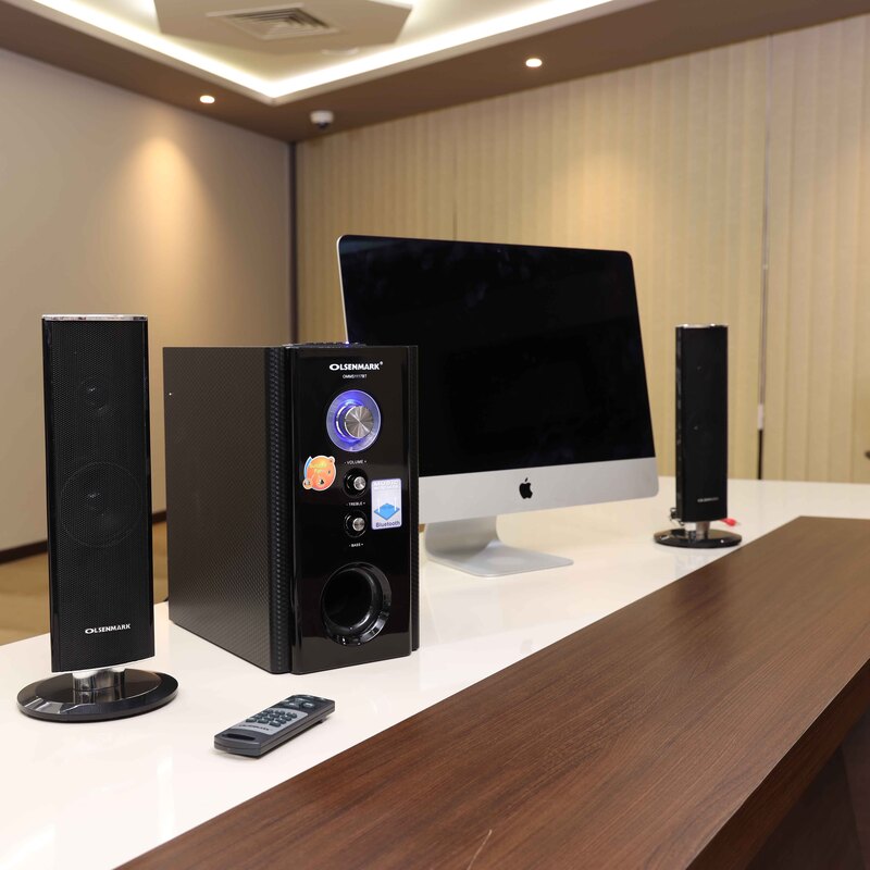 Olsenmark 2.1 Channel Home Theatre System, OMMS1117, Black