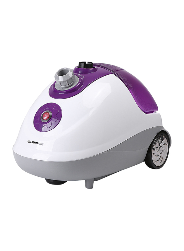 Olsenmark Garment Steam Iron, 1580W, OMGS1690, White/Purple