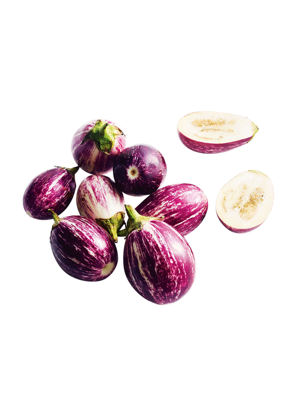 

Desert Fresh Organic Eggplant Pink Strip UAE, 500g