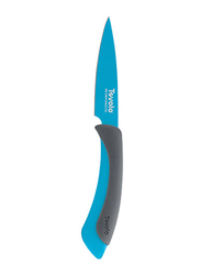 Tovolo 3.5-inch Carbon Steel Comfort Grip Paring Knife, Blue/Black
