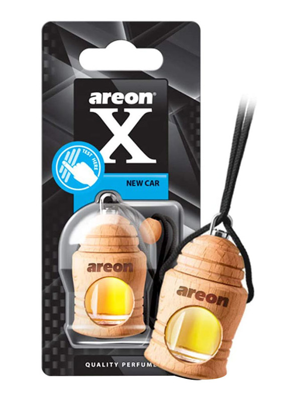 

Areon Fresco X Version New Car Air Freshener, Yellow