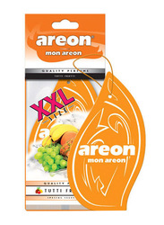 Areon XXL Mon Tutti Frutti Car Air Freshener, Orange