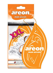 Areon XXL Mon Coconut Car Air Freshener, Orange