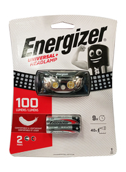 Energizer LED Headlight, 100 Lumen, Silver