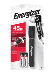 Energizer X-Focus LED One-Touch Water Resistant Flashlight, Black
