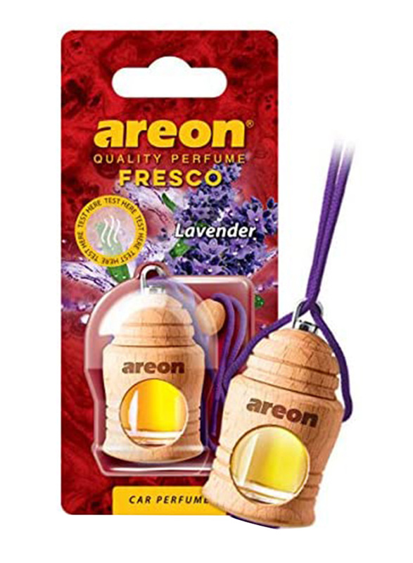 

Areon Fresco Ean Lavender Car Air Freshener, Yellow