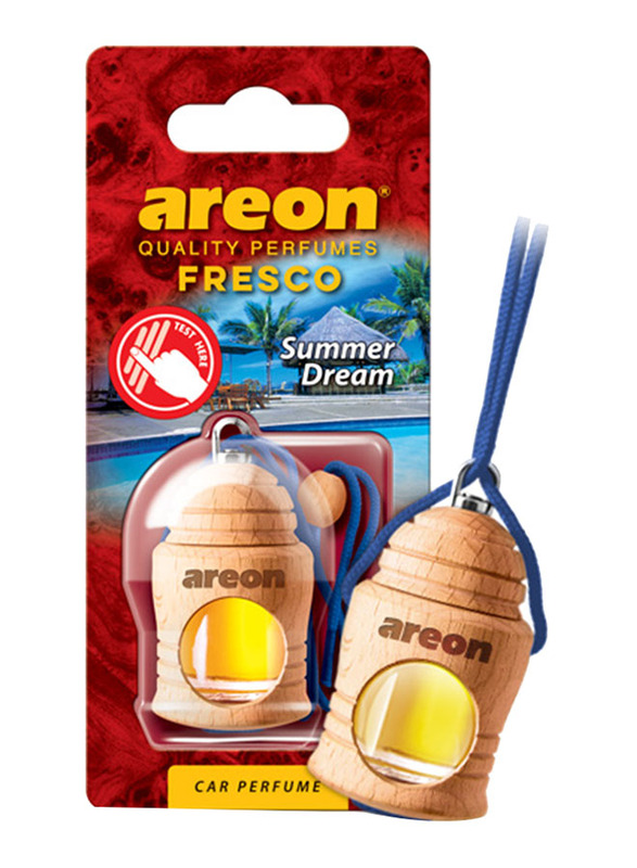 

Areon Fresco Summer Dream Car Air Freshener, Yellow