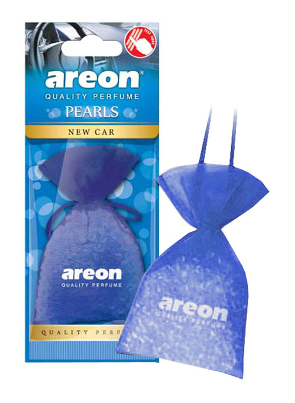 

Areon Pearls New Car Air Freshener, Blue