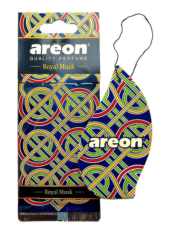 

Areon Orient Royal Musk Car Air Freshener, Multicolour