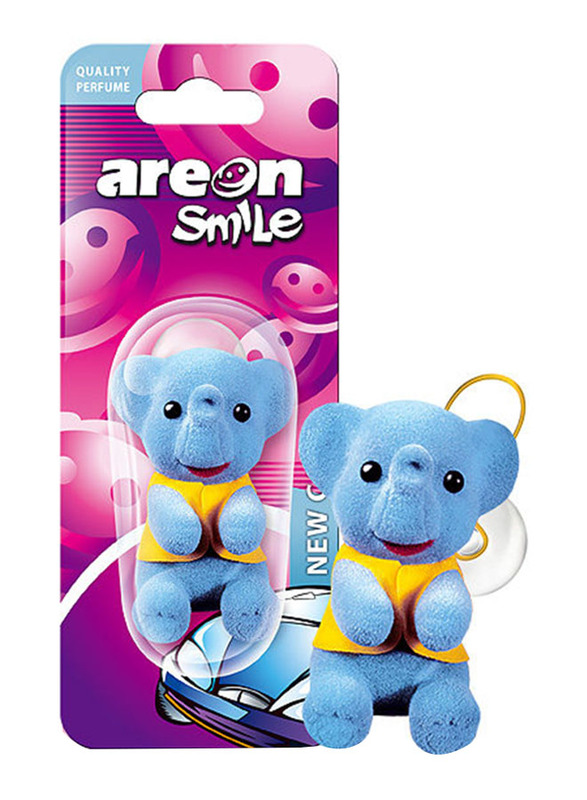 

Areon Smile New Toy Car Air Freshener, Blue
