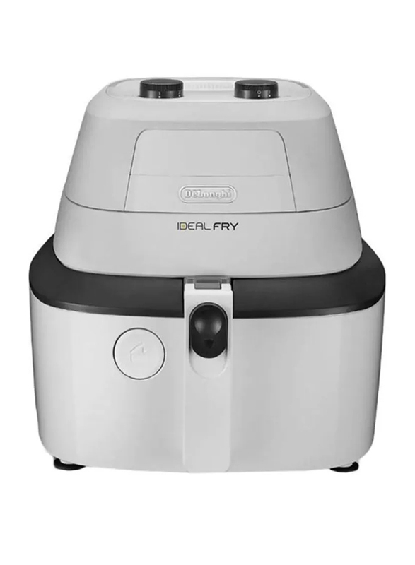 

Delonghi Idealfry Air Fryer, 1400W, FH2101.W, Grey/Black