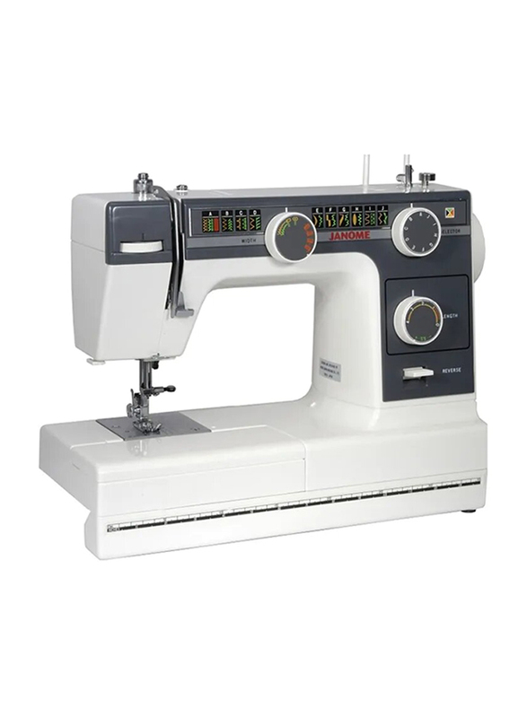 

Janome 392 Sewing Machine, MSM-1528, White/Grey