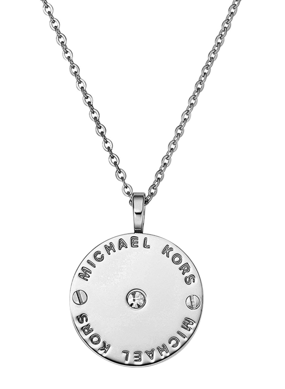 michael kors crystal circle pendant