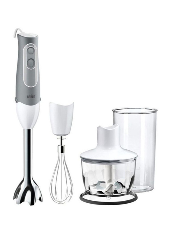 

Braun Baby Multiquick Hand Blender, 600W, MQ535 CA GB, White/Grey