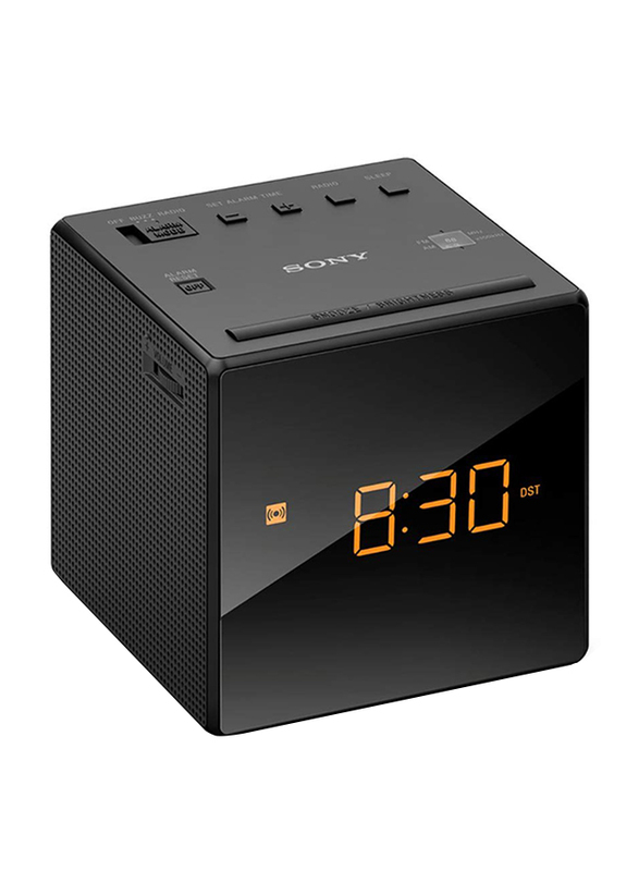

Sony Digital Alarm Clock with Radio, ICFC1, Black