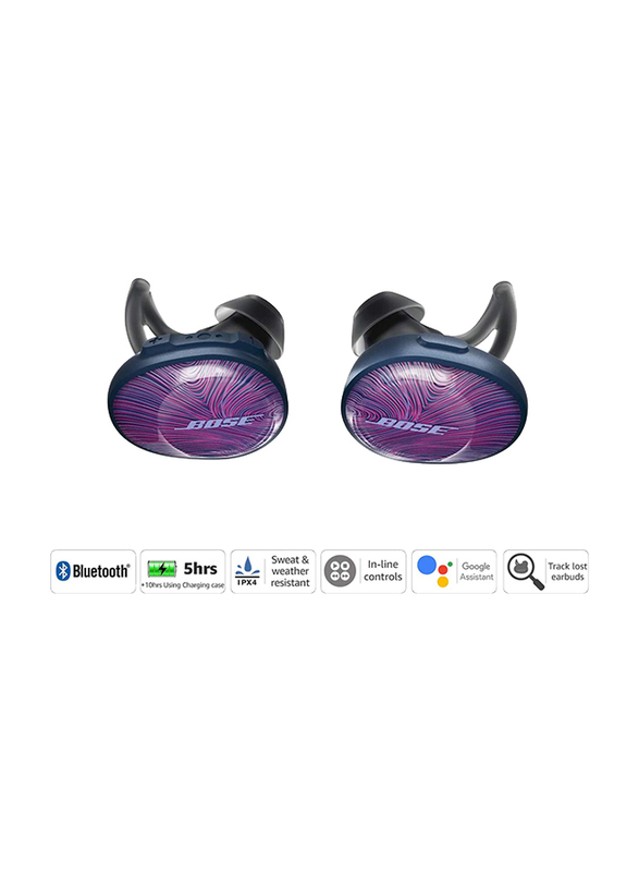Bose SoundSport Free Wireless In-Ear Headphones, Ultra Violet