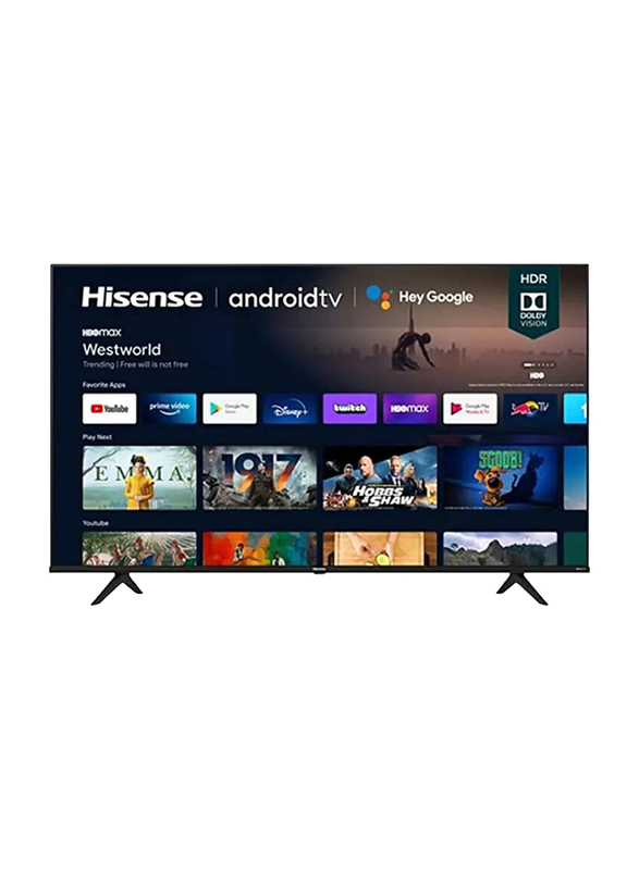 

Hisense 43-inch 4K UHD LED Smart TV, Bluetooth & WiFi, 43A4GTUK, Black