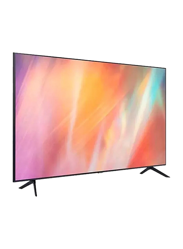 Samsung 43-Inch Crystal 4K UHD LED Flat Smart TV, UA43AU7000UXZN, Titan Grey
