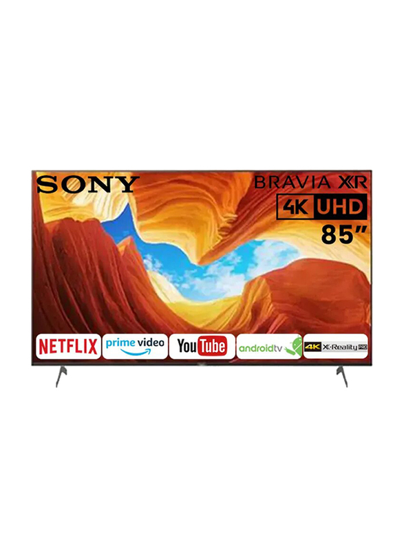 

Sony 85-inch 4K UHD LED HDR X90H Series Android TV, KD85X9000H, Black