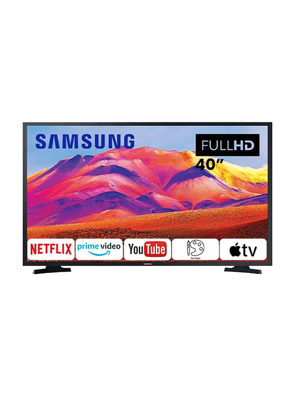Samsung 40-Inch Full HD with Built-In Receiver LED Smart TV, UA40T5300, Black