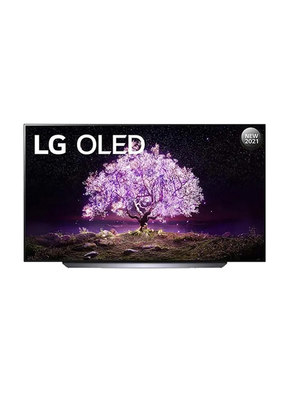 LG 65-Inch 4K HDR C1 Series Cinema Screen Design OLED Smart TV, OLED65C1PVB-SA, Black