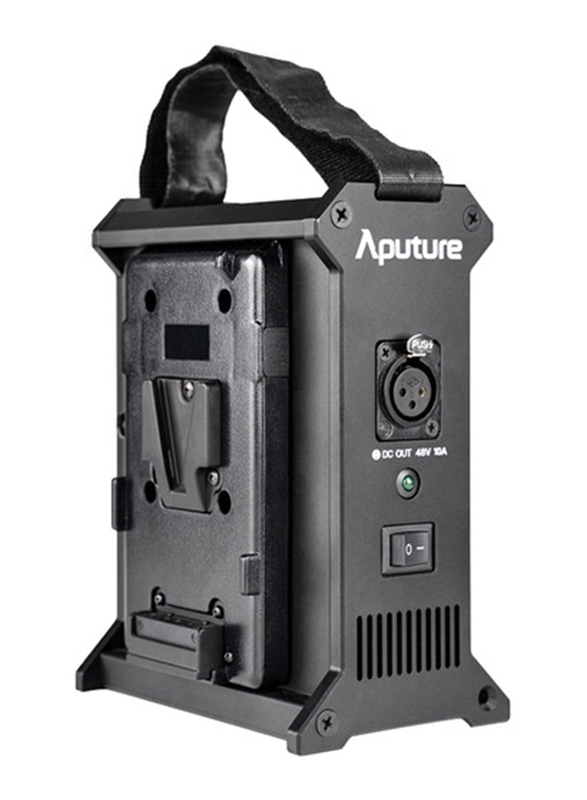 

Aputure 2-Bay Battery Power Station with V-Mount, Black
