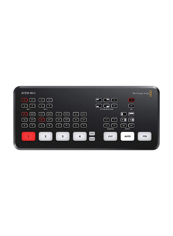 

Blackmagic Design ATEM Mini HDMI Live Switcher, Black