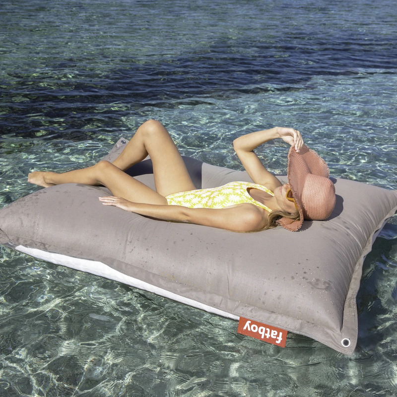 Fatboy Floatzac Indoor/Outdoor Bean Bags, Sandy Taupe