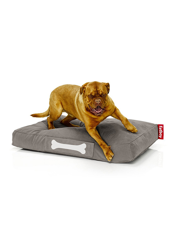 

Fatboy Doggie Indoor Stonewashed Lounge Large Bed, Taupe