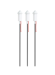 Fatboy Pret A Racket Solar Lights Set, 3 Pieces, White