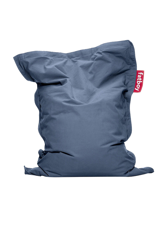 Fatboy Junior Indoor Stonewashed Bean Bag, Blue