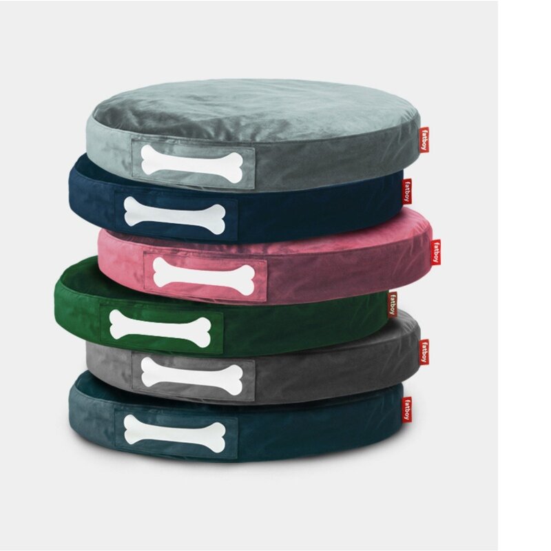 Fatboy Doggie Lounge Velvet Bed, Taupe