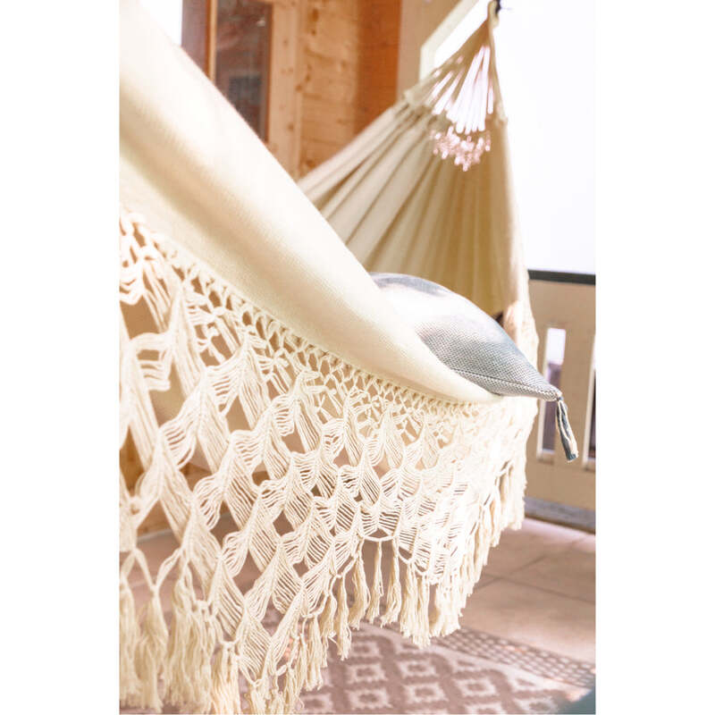 La Siesta Bossanova Latte - Organic Cotton Kingsize Classic Hammock