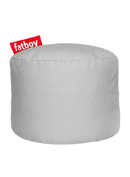 Fatboy Point Stonewashed Indoor Pouf, Silver