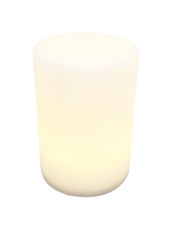 

Yallah! Cylinder Table Lamp, White