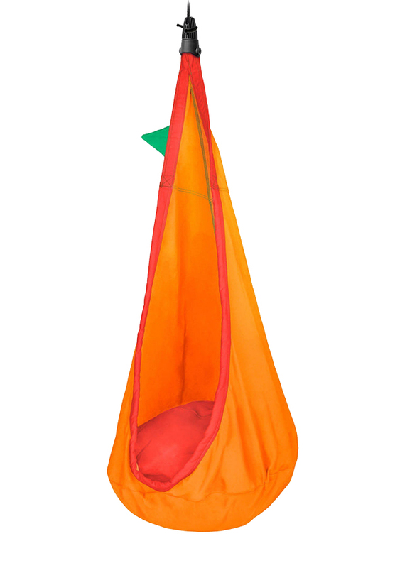La Siesta Joki Foxy Organic Cotton Kids Hanging Nest with Suspension, Ages 3+