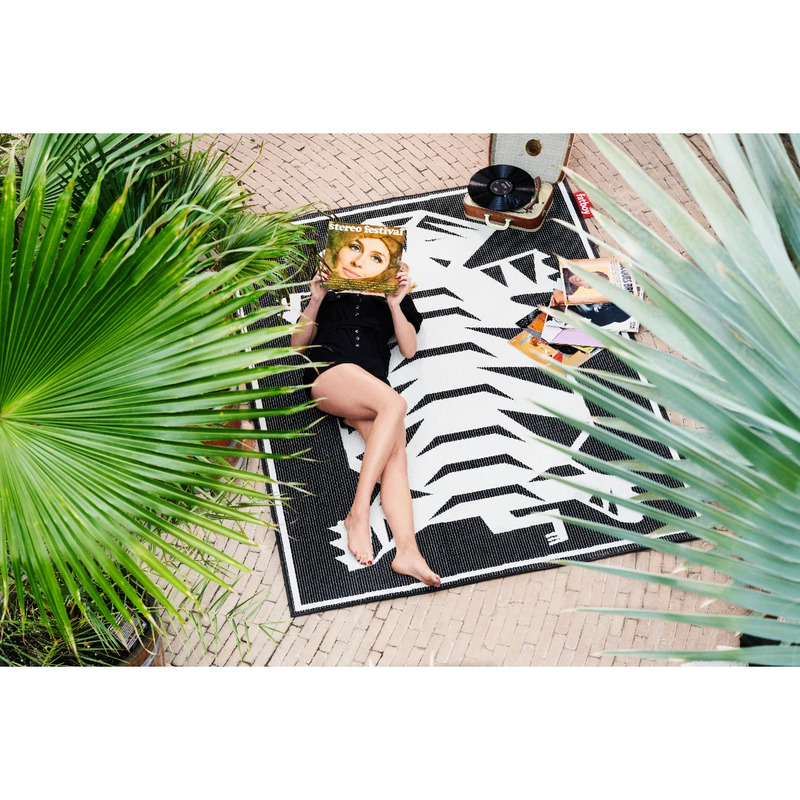 Fatboy Carpretty Petit Nottazebroh Rug, Black